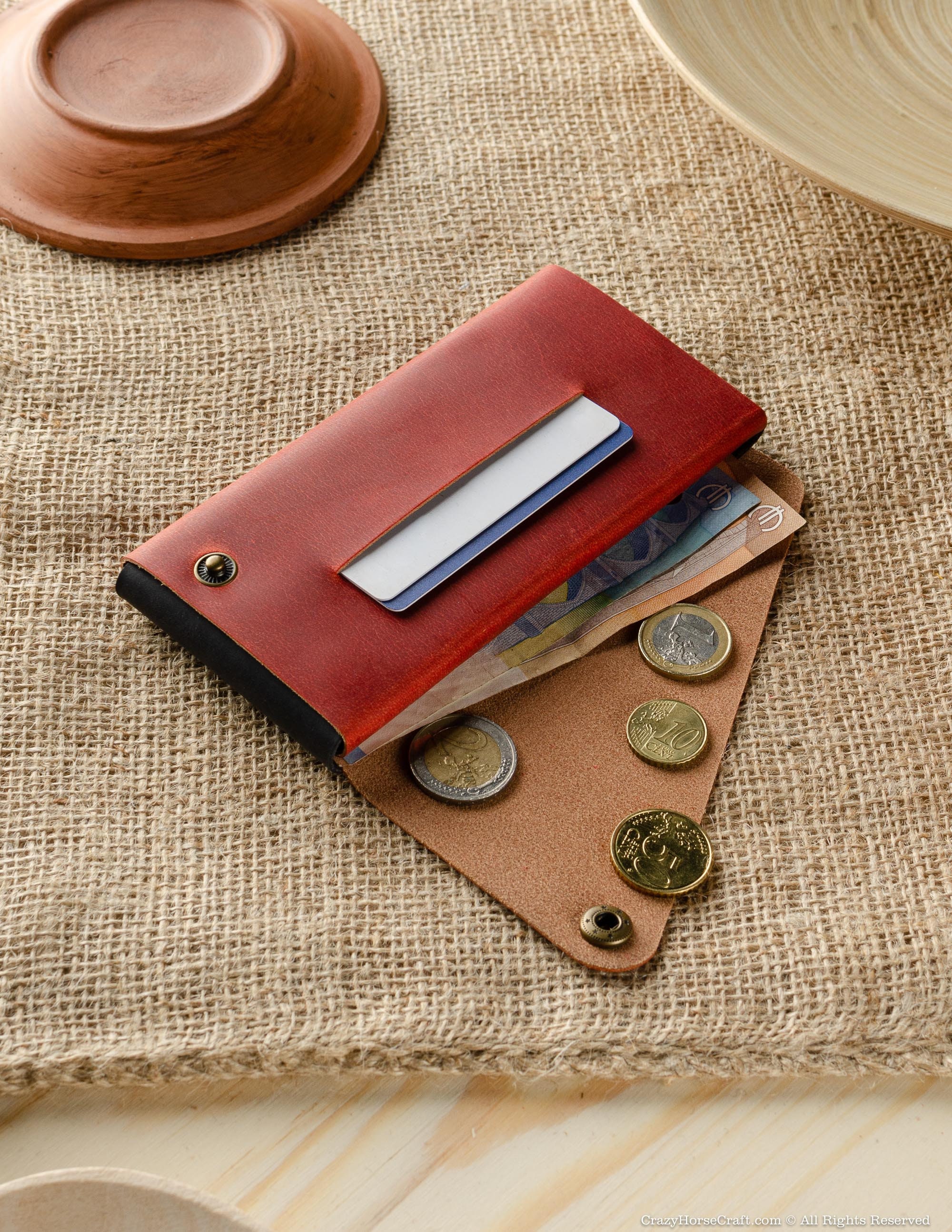 IPhone Xs wallet / case minimalist wallet/card holder unique | Etsy