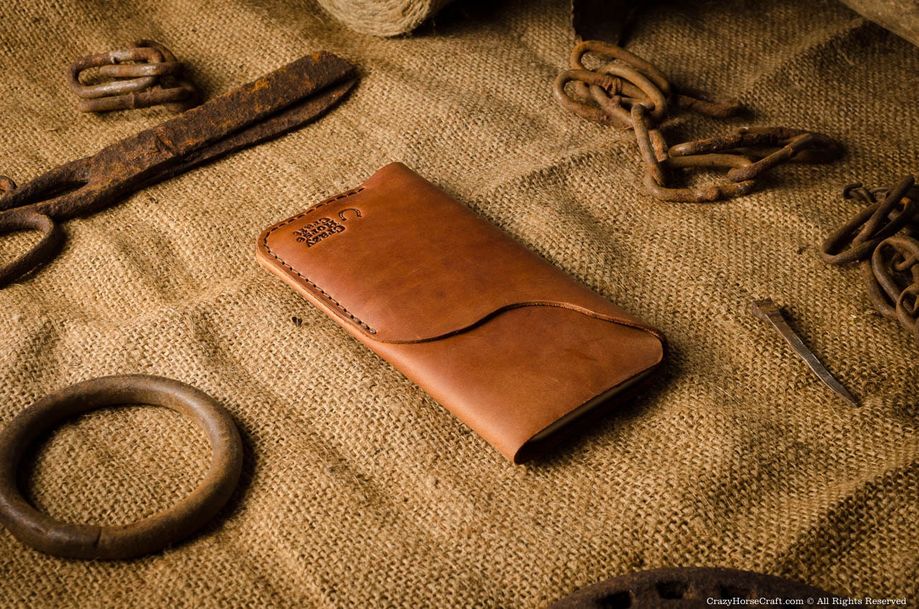 Leather iPhone 15 Pro Max Wallet / Case With Card Holder 