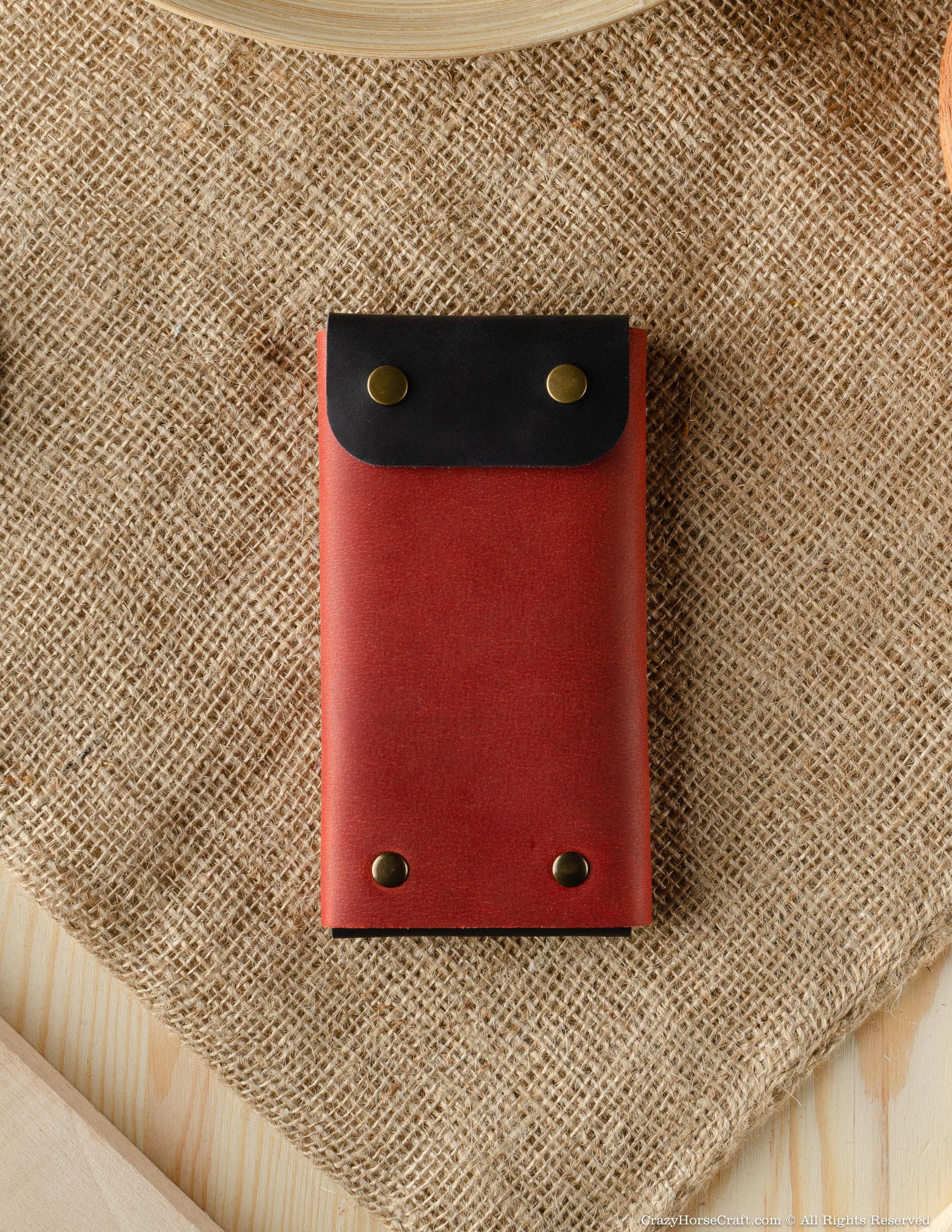 iPhone 11 Funda Billetera iPhone 11 Pro Billetera Portatarjetas Roja Italiana Cuero Cubierta - Imagen 7 de 161