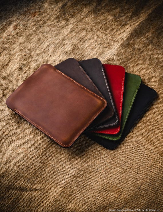 Kindle Case Leather Vegetable Tanned Italian Kindle Paperwhite 7" 6 Sleeve eBook Cover Kindle 11 Colorsoft case Kindle Paperwhite Holder