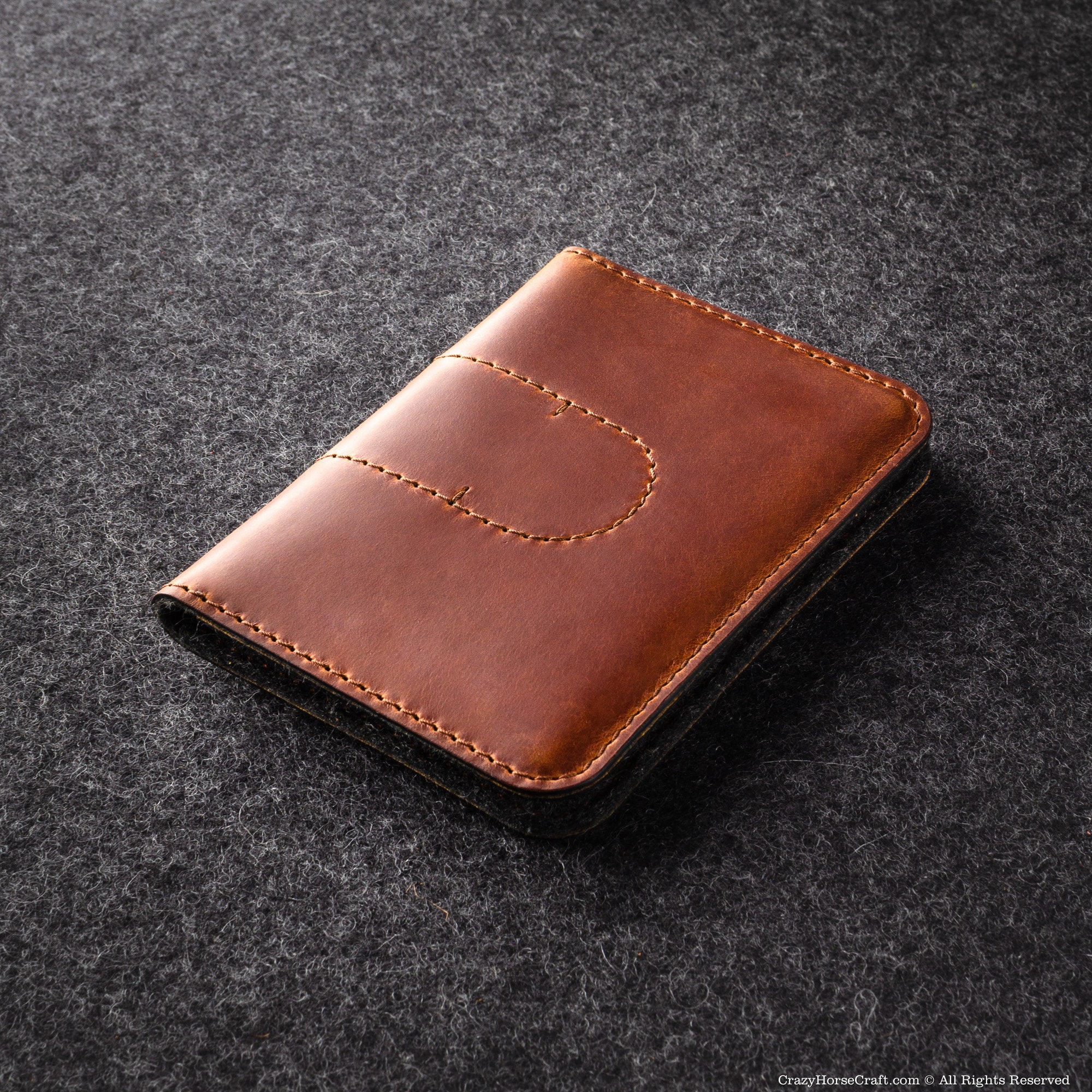Funda billetera Airtag vegetal curtida cuero italiano viaje pasaporte soporte para tarjetas - Imagen 5 de 16