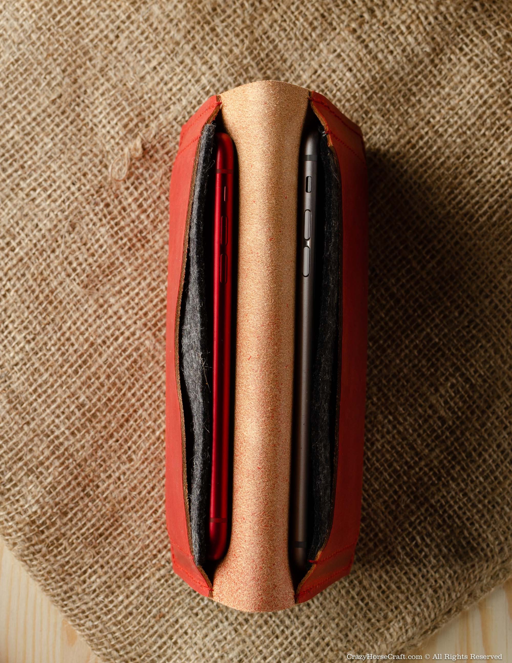 Funda billetera roja iPhone XS para 2 teléfonos funda cuero iPhone XS Max soporte para tarjetas - Imagen 9 de 131