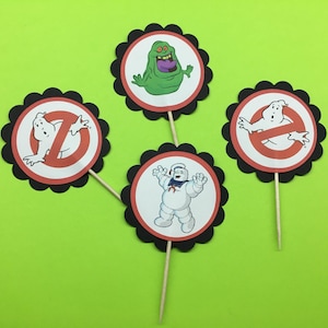 GhostBusters cupcake Toppers