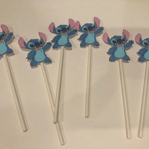 Stitch Cupcake toppers/treat sticks
