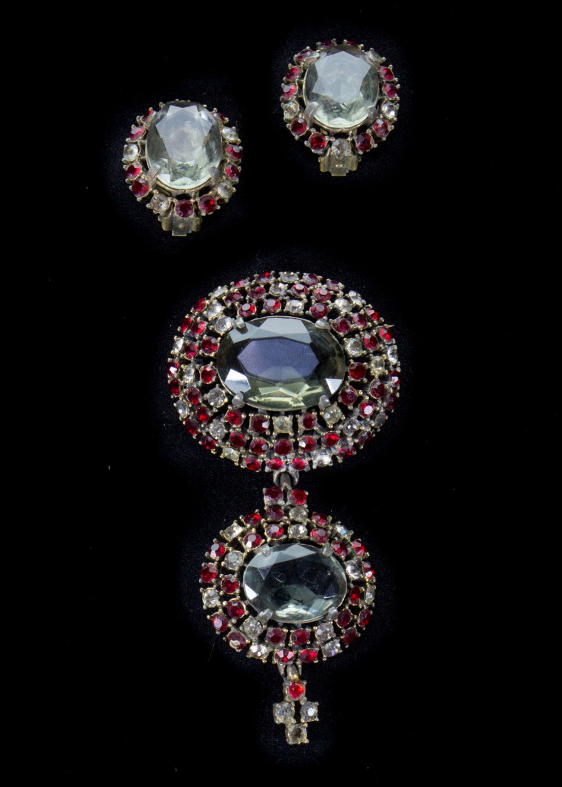 Vintage Costume Jewelry Set Etsy