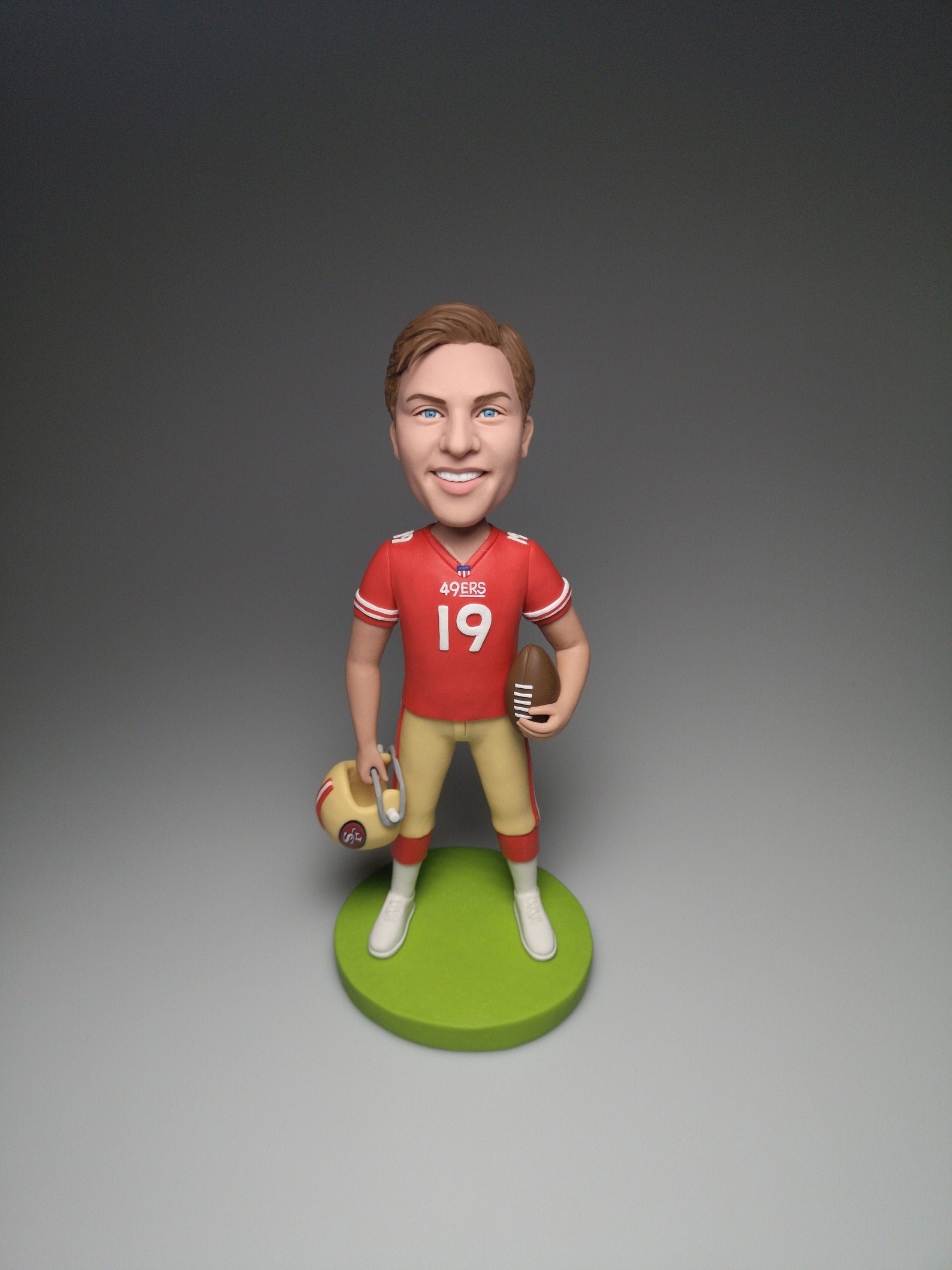 Custom Football Bobblehead. 49ERS Bobble Headfootball Gift Etsy