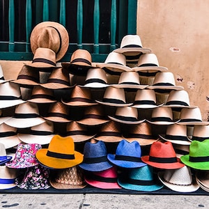 Cartagena Photo Print, Sombrero Vueltiao, Colombia Wall Art, Hats Prints, Cartagena Art Print, Colombia Gifts, Home Decor, Large Wall Art