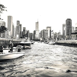 Chicago Photography Print, Chicago Wall Art, Black and White Wall Art, Chicago Art Print, Chicago Gifts, Home Decor, Large Wall Art