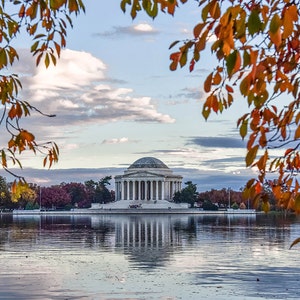 Washington D.C. Photography Print, DC Wall Art, Jefferson Memorial, DC Art Print, Washington D.C. Gifts, Home Decor, Large Wall Art