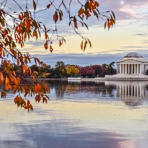 Washington D.C. Photography Print, DC Wall Art, Jefferson Memorial, DC Art Print, Washington D.C. Gifts, Home Decor, Large Wall Art