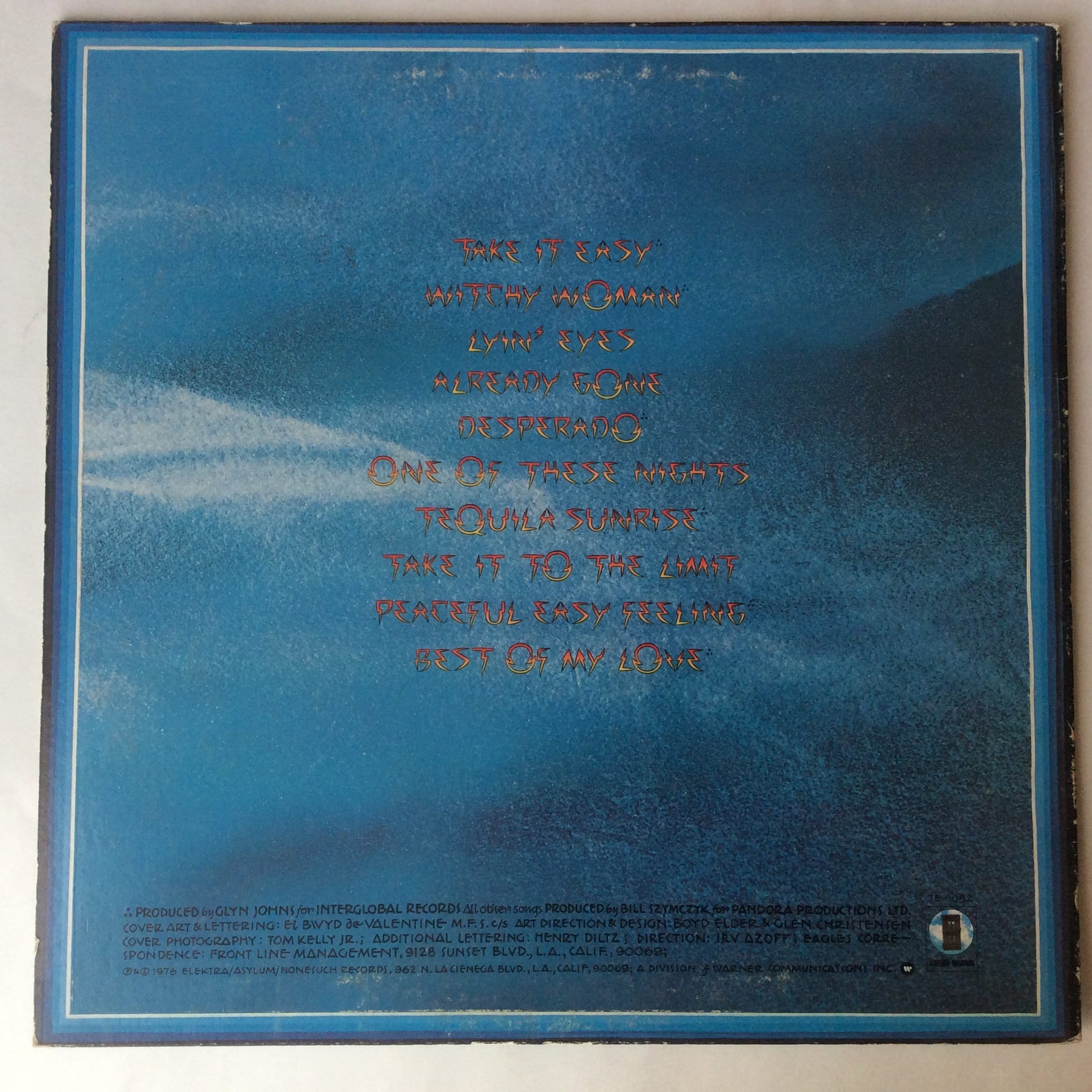 Eagles – Their Greatest Hits 1971-1975 - 1976 - Asylum 7E-1052