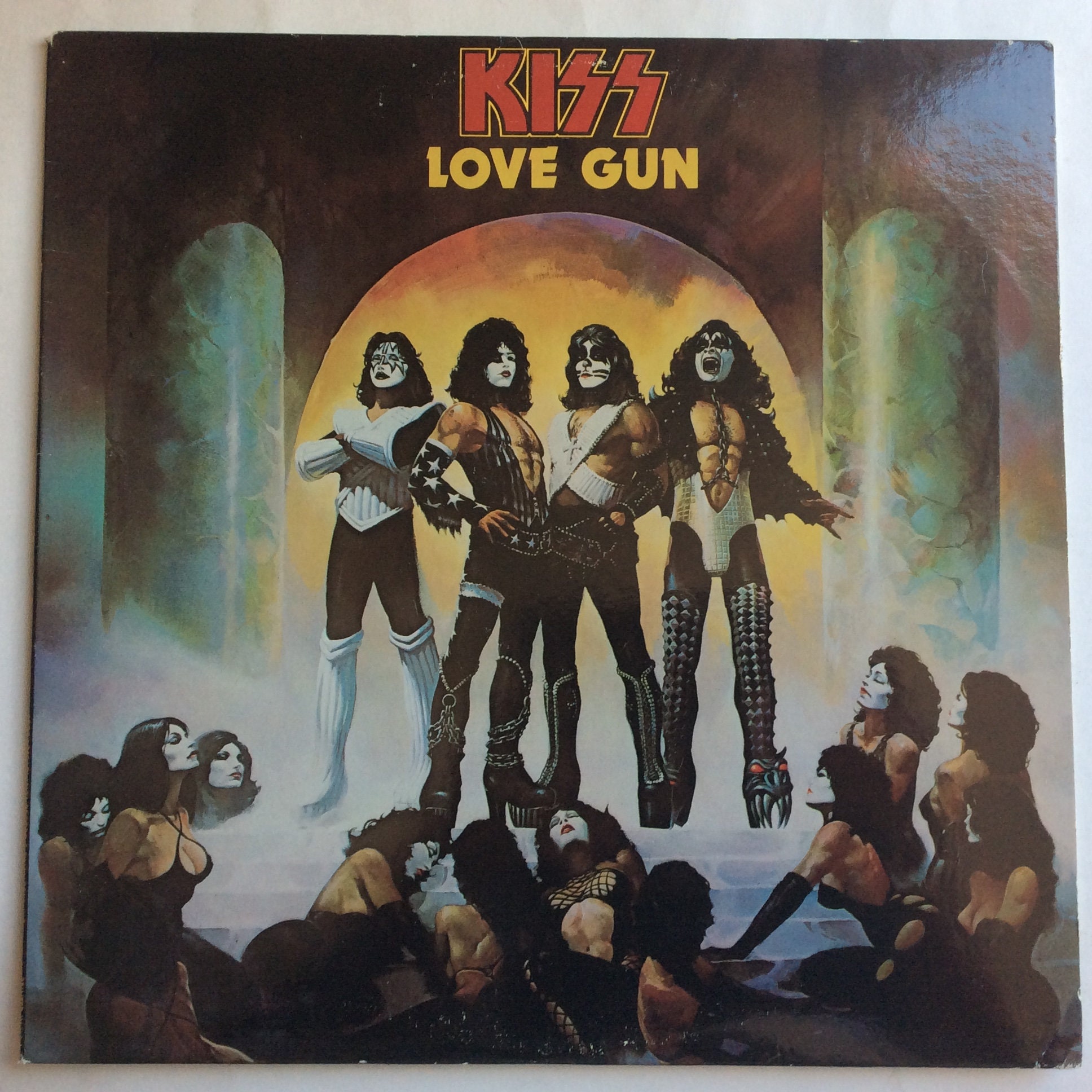 Kiss- Love Gun-vinyl Lp-original Early Press Album - Etsy