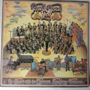 Procol Harum Live With The Edmonton Symphony Orch. 1972 LP SP-4335