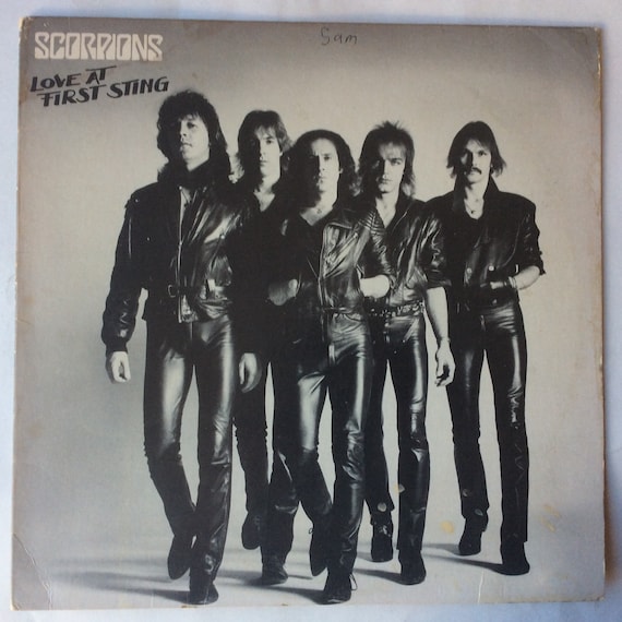 Scorpions-love at First Sting-1984 Original Record Album-lp