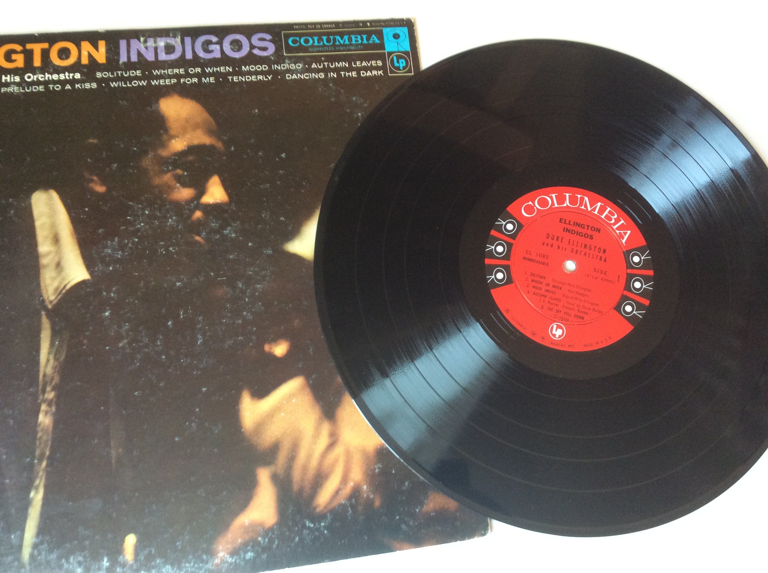 Duke Ellington Indigos Orig Vinilo Record LP Columbia Six Eye Etsy
