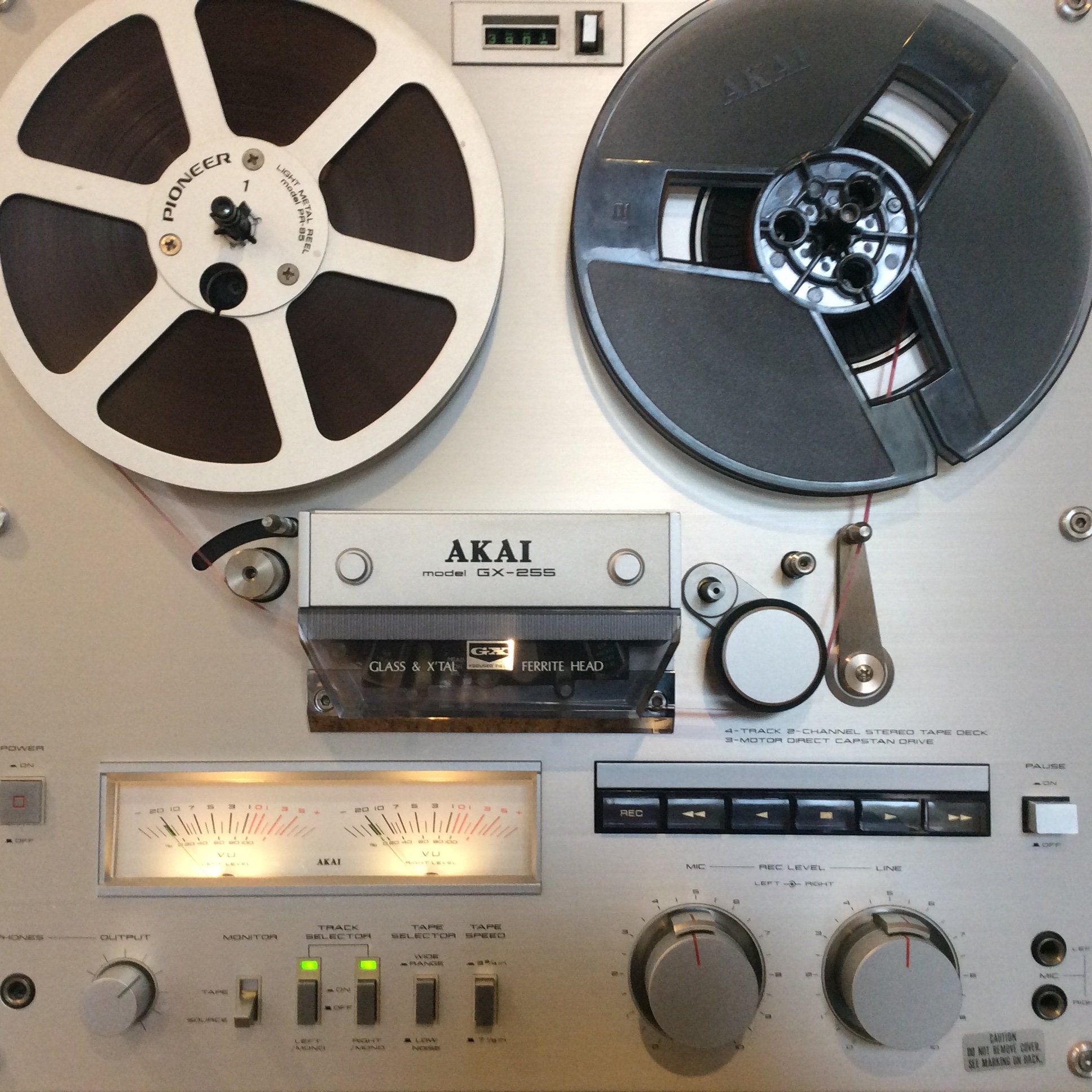 Akai X 201 D Reel to Reel Tape Recorder ***Serviced***