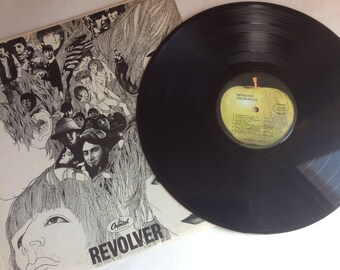 The Beatles -revolver- Original Vinyl Record Album LP Apple