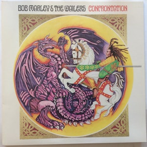 Bob Marley & The Wailers Confrontation LP 1983 900851 reggae original