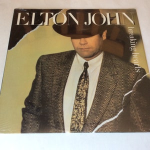 Elton John-Breaking Hearts-Original Vinyl Record-Album-New Factory Sealed 1984
