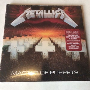 Metallica Master Of Puppets CD NEW/mini lp /papper cover/Remastered