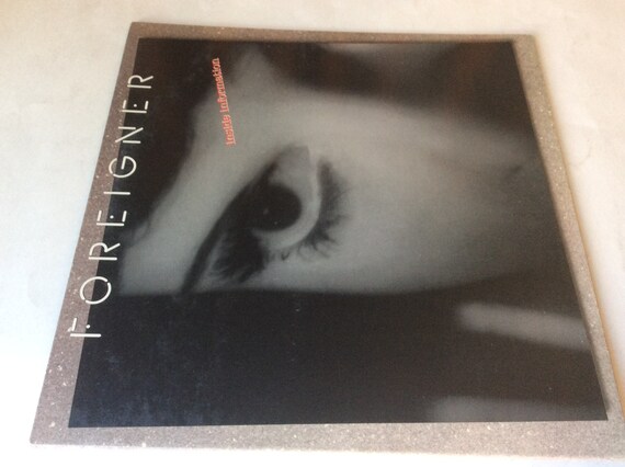 Foreigner - Inside Information - Gatefold, Original LP, 1987