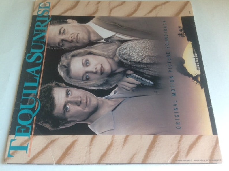 Tequila Sunrise Original Soundtrsck Vinyl Record Album LP1988 Etsy