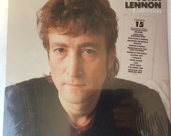 John Lennon Collection 1982 Original Vinyl record Album Lp Geffen GHSP 2023 in shrink