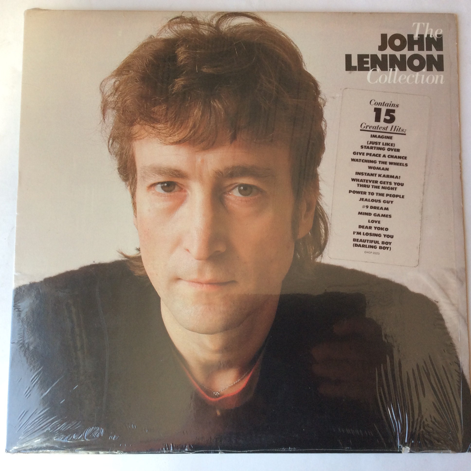 John Lennon Collection 1982 Original Vinyl Record Album Lp Geffen