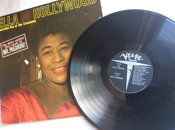 Ella Fitzgerald - Ella in Hollywood - Verve-v-4052 Mono- 1961