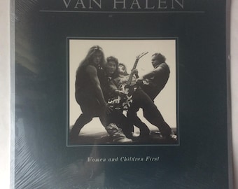 Van Halen Women And Children First 1980 Original Vinyl Album LP still sealed New