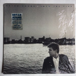 Bryan Adams Into The Fire Original Vinyl Record LP Album SP-3907 1987