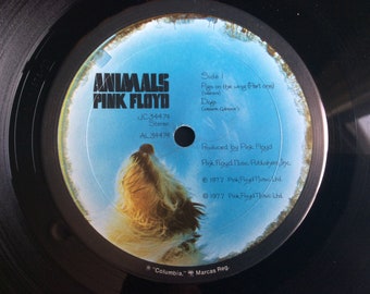 Pink Floyd-animals-vinyl Record-album-lp-columbia Jc-34474-early