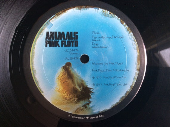 Pink Floyd-animals-vinyl Record-album-lp-columbia Jc-34474