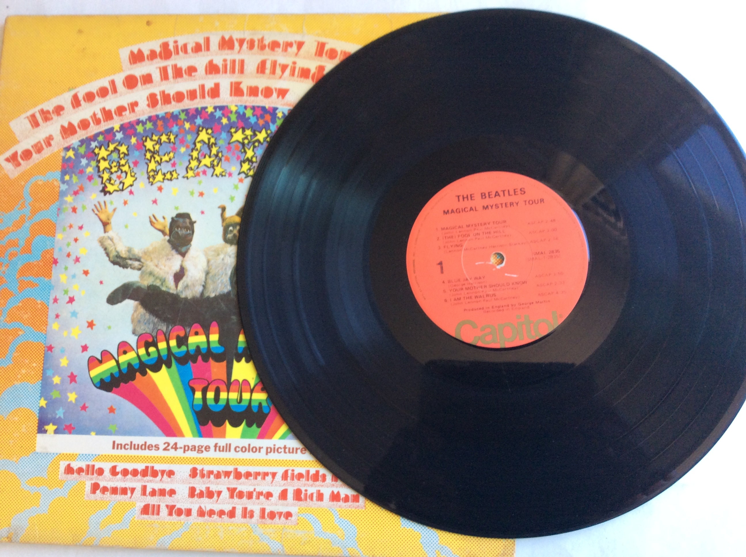 The Beatles Magical Mystery Tour Original Vinyl Record Album 1967