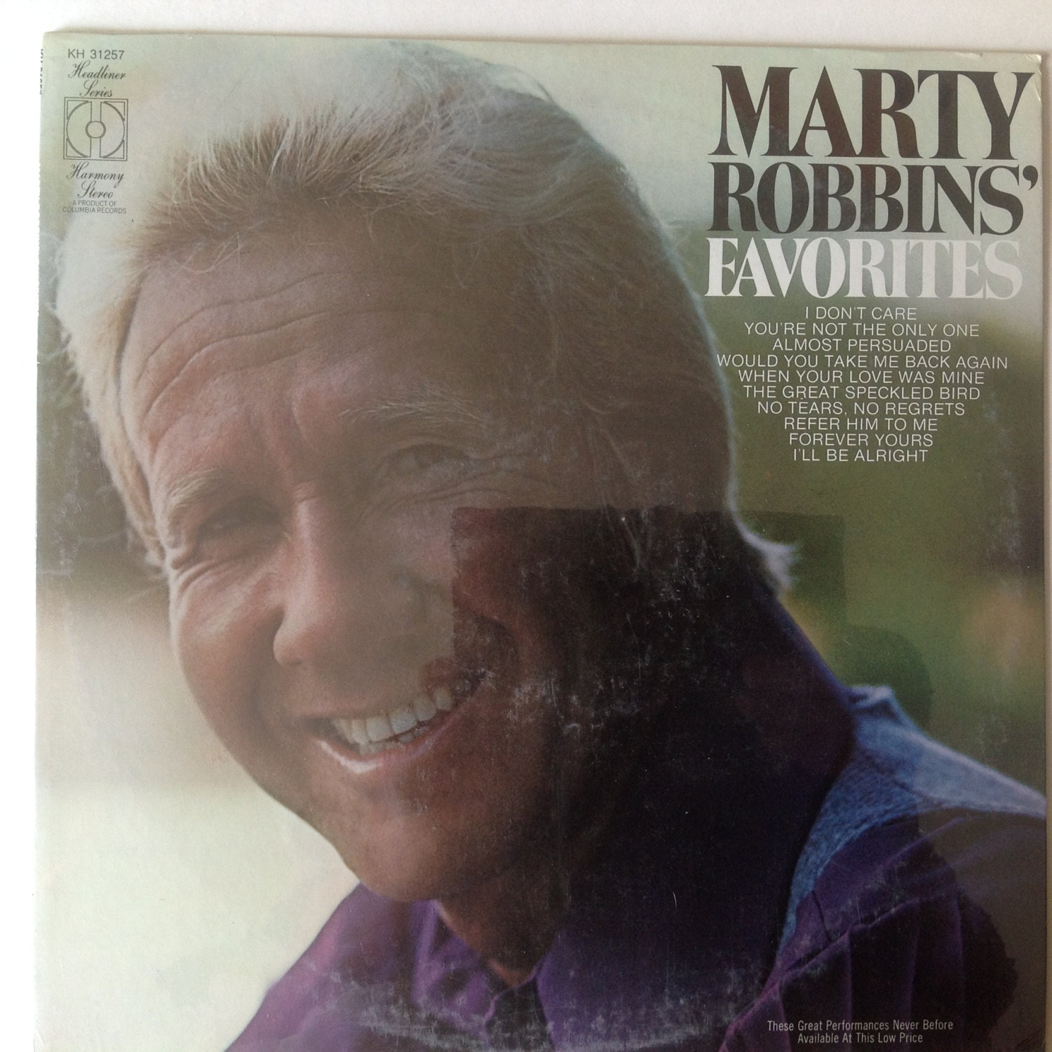 MARTY ROBBINS - favorites -1972 -Vinyl-Record  -LP -New- Factory -Sealed