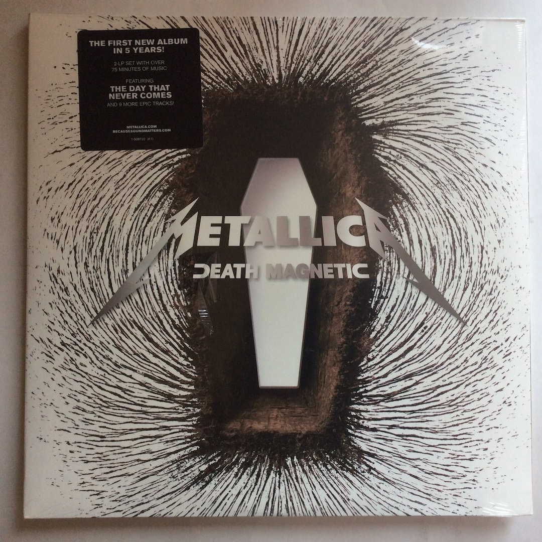 Metallica - Death Magnetic (2LP), 1st Pressing, Sealed Vinyl