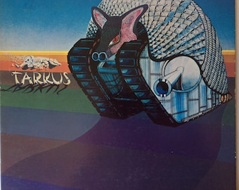 Emerson Lake Palmer Tarkus 1971 LP Cotillion Records SD 9900 Vinile apribile