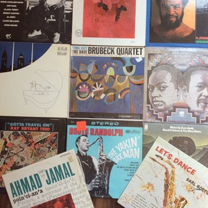 Original Jazz Vinyl Record Albums LPs - Lot of 11