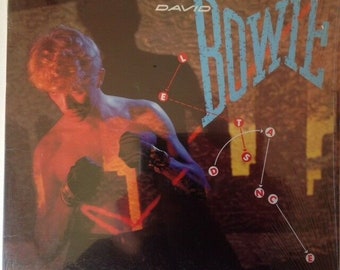 David Bowie Let's Dance 1983 Orig Vinyl Record Album LP EMI America SO-17093