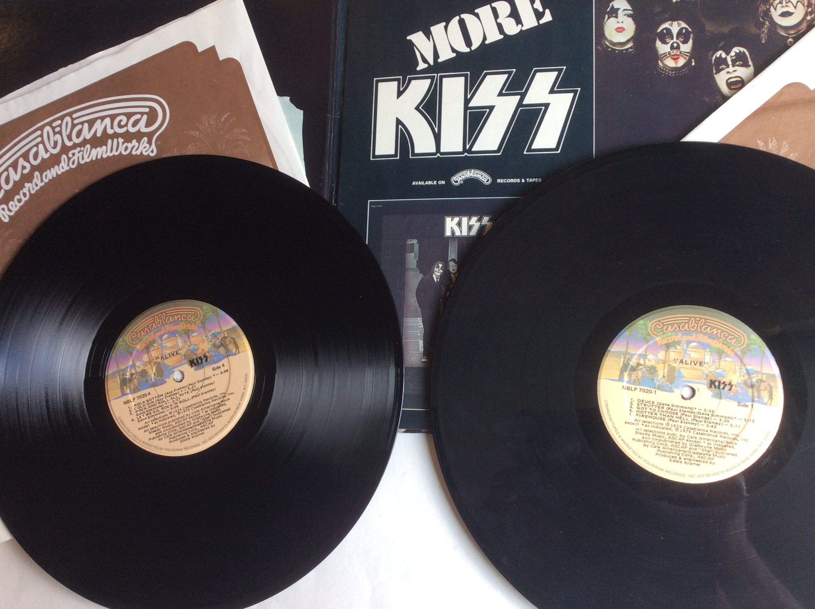 Kiss-alive-lp-record-double Vinyl-album- NBLP-7020 - Etsy