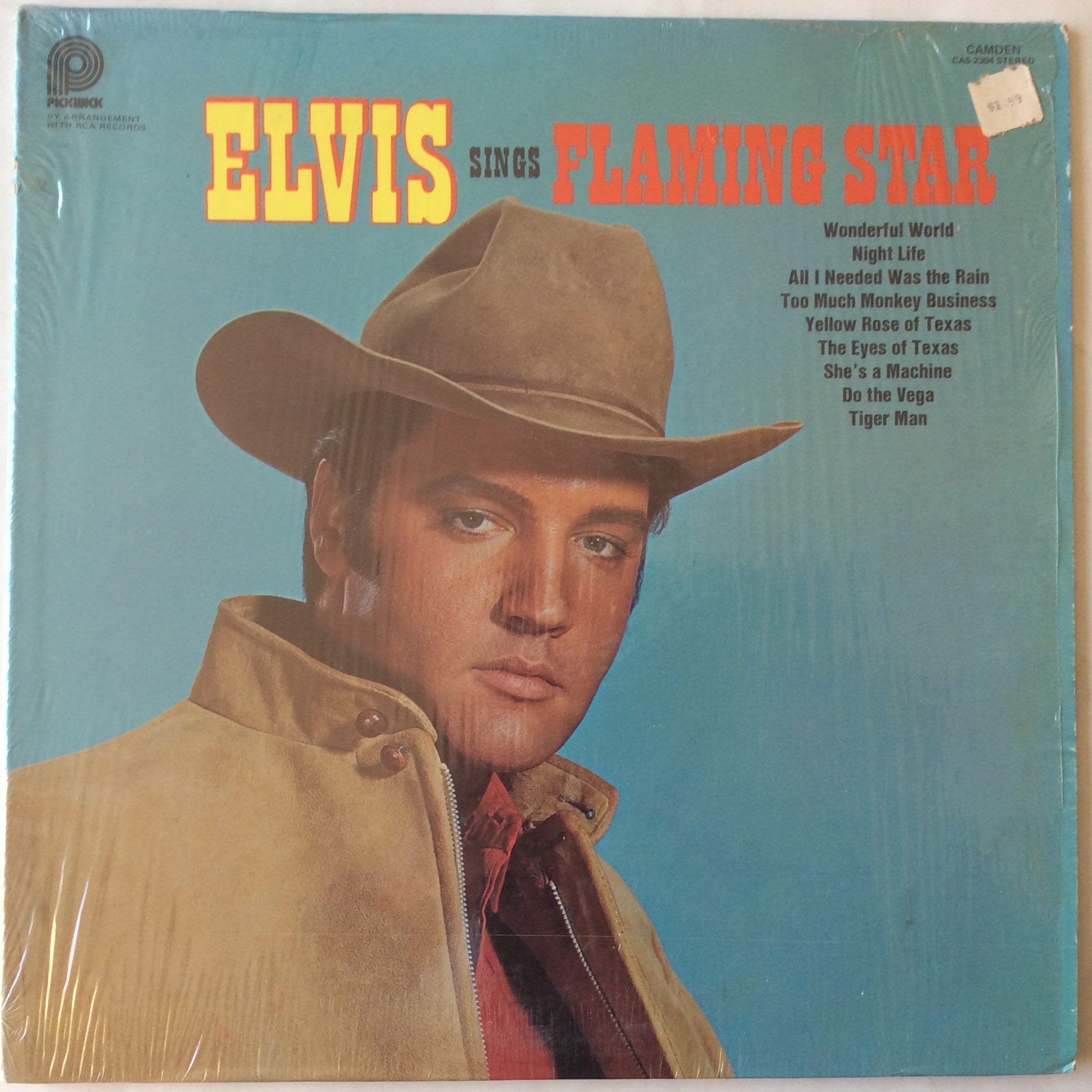 ★ The Flaming Stars レコード LP Elvis Sings Flaming Star Lp 1969 Original Vinyl Record CAS-2304 - Etsy
