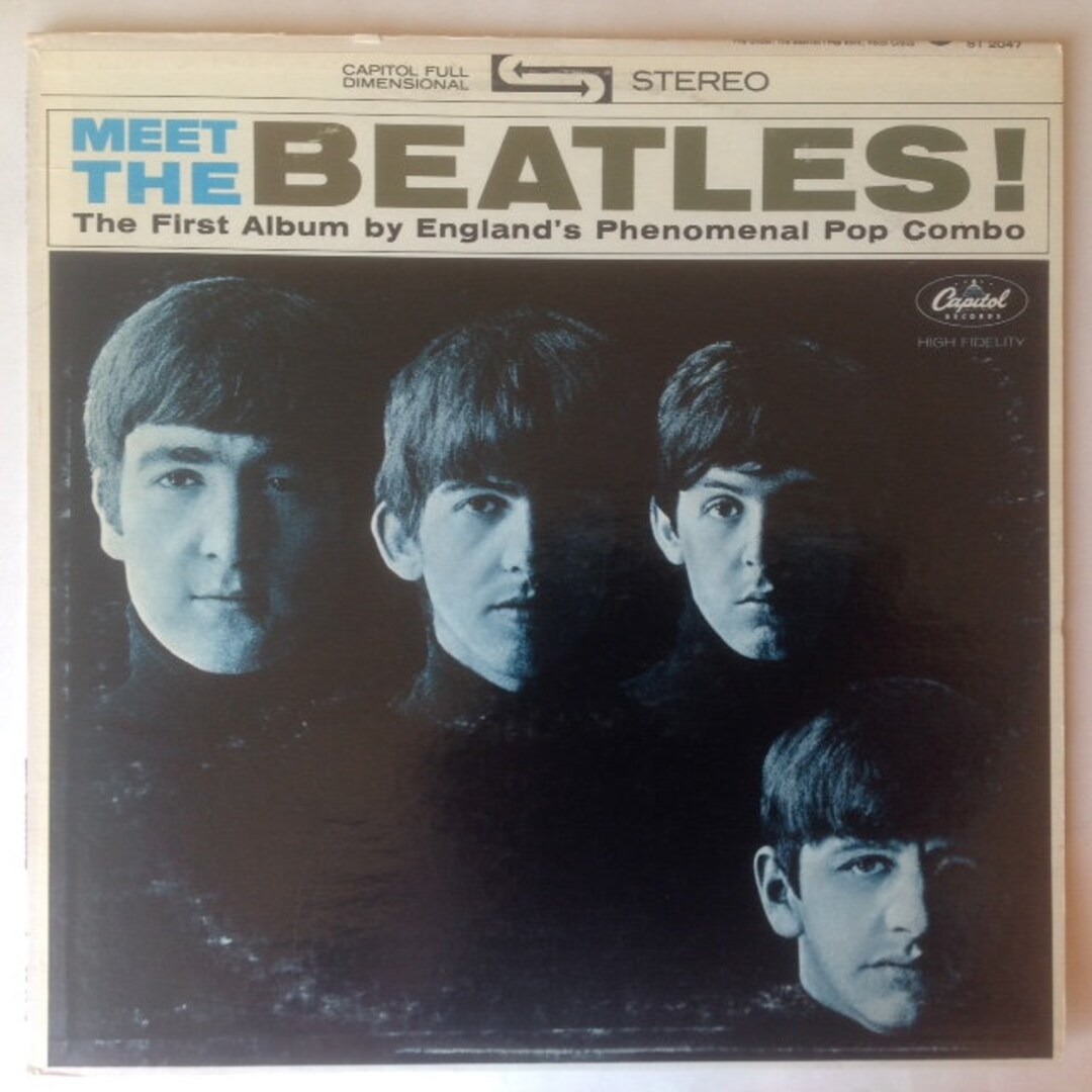 Meet the Beatles! Framed Album Signed by All 4 Beatles