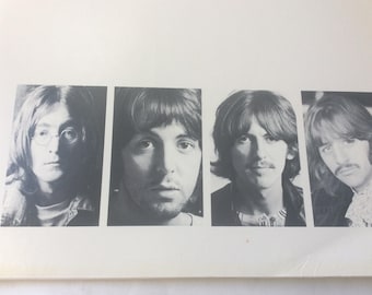 The Beatles White Album Original Purple Label 2LP SWBO101 Capitol Super Clean