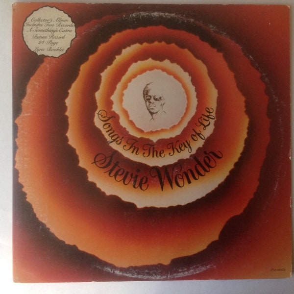 Stevie Wonder-Songs in the Key of Life-Collector's-Vinyl-Album-Double-LP with booklet