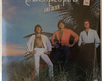 Emerson Lake & Palmer - Love Beach Vinyl LP SD-19211 Atalanta Records 1978