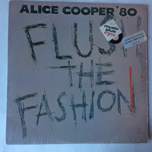 Alice Cooper Flush The Fashion Original Schallplattenalbum LP-1980
