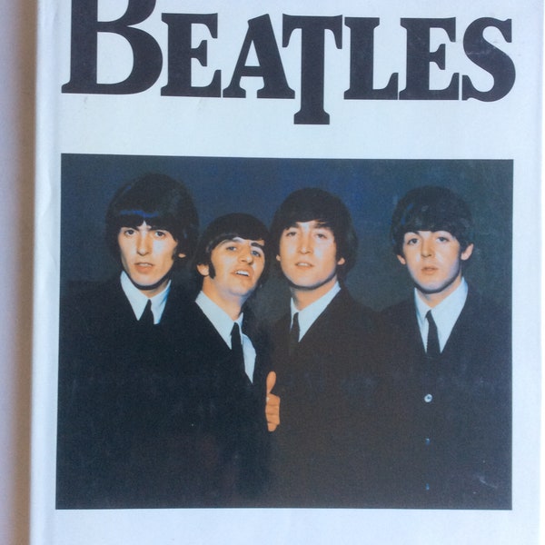 The Beatles Bill Yenne hardcover music biography book 1989 Great Photos Rare