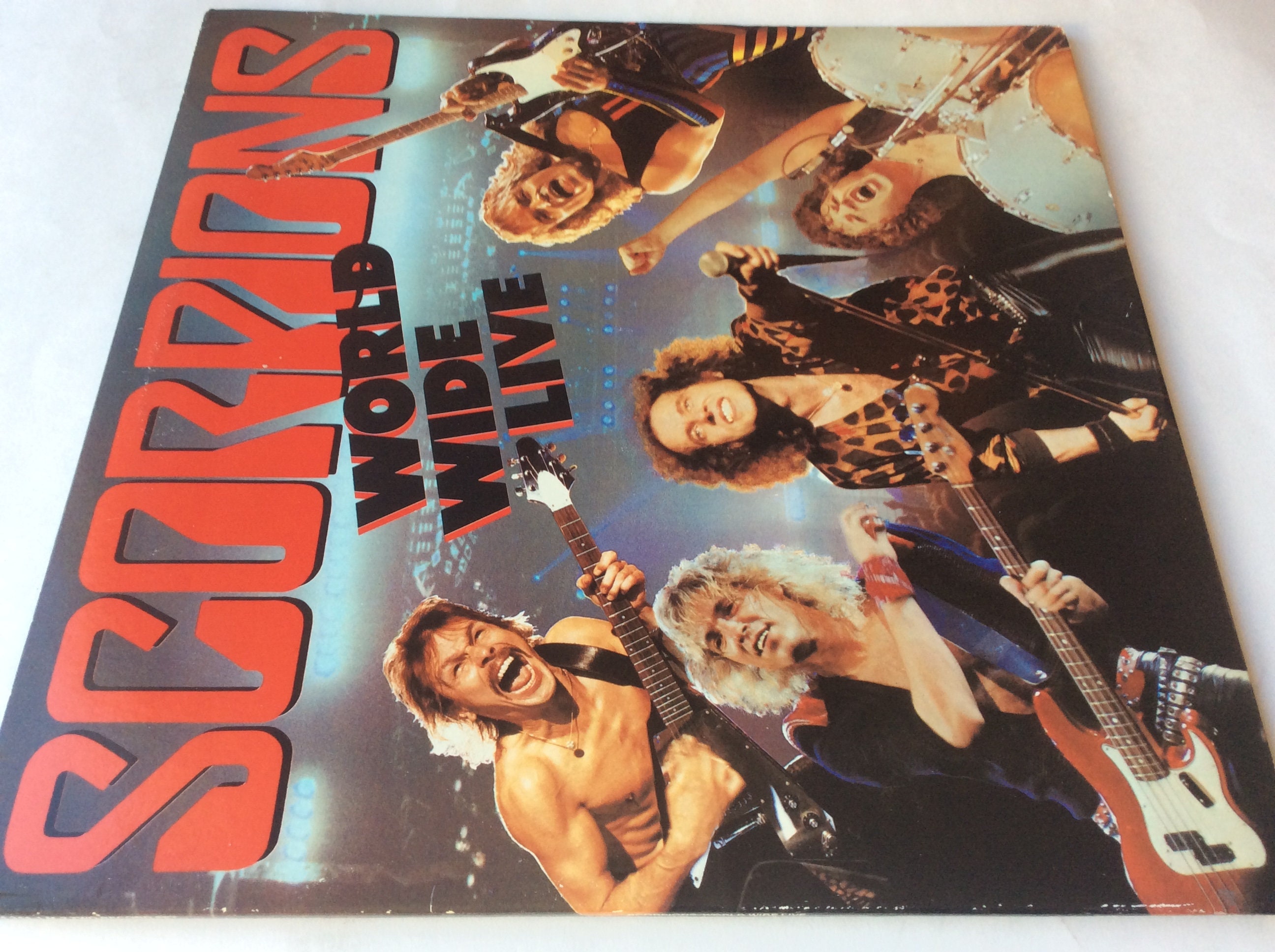 Scorpions-world Wide Live- 2-LP Record -album- 1985 -mercury 422