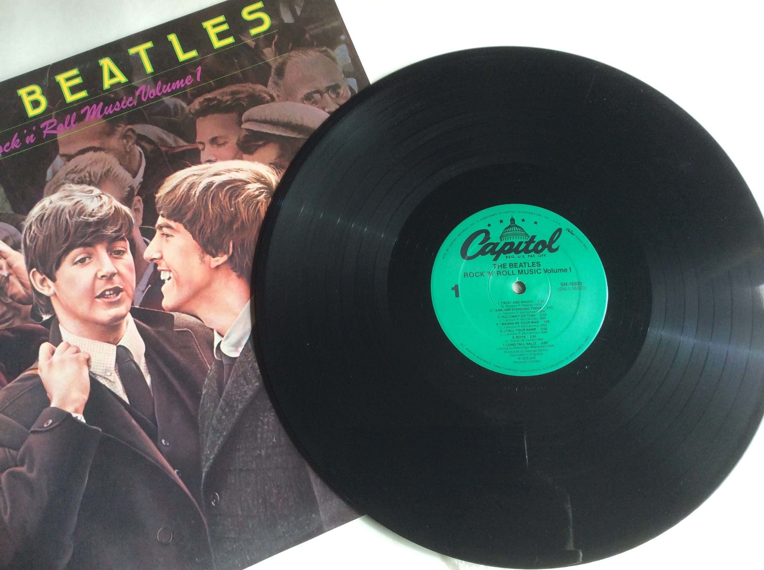 The Beatles Rock N Roll Music Vol.1 Original Record Album