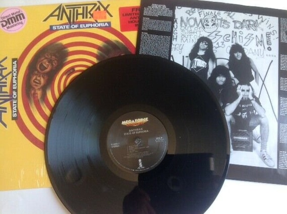 【LP】ANTHRAX　STATE OF EUPHORIA Anthrax - State Of Euphoria [2 LP][30th Anniversary Edition